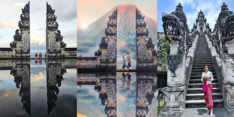 Mengungkap Trik Foto Viral di Pura Lempuyang