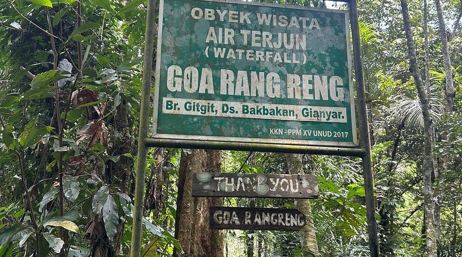 Waterfall Goa Rang Reng Gianyar