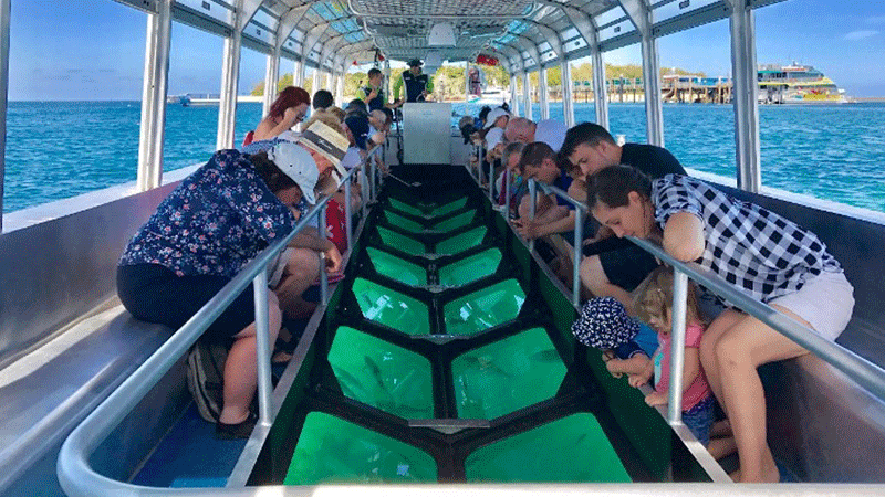 Glass Bottom Boat Bali